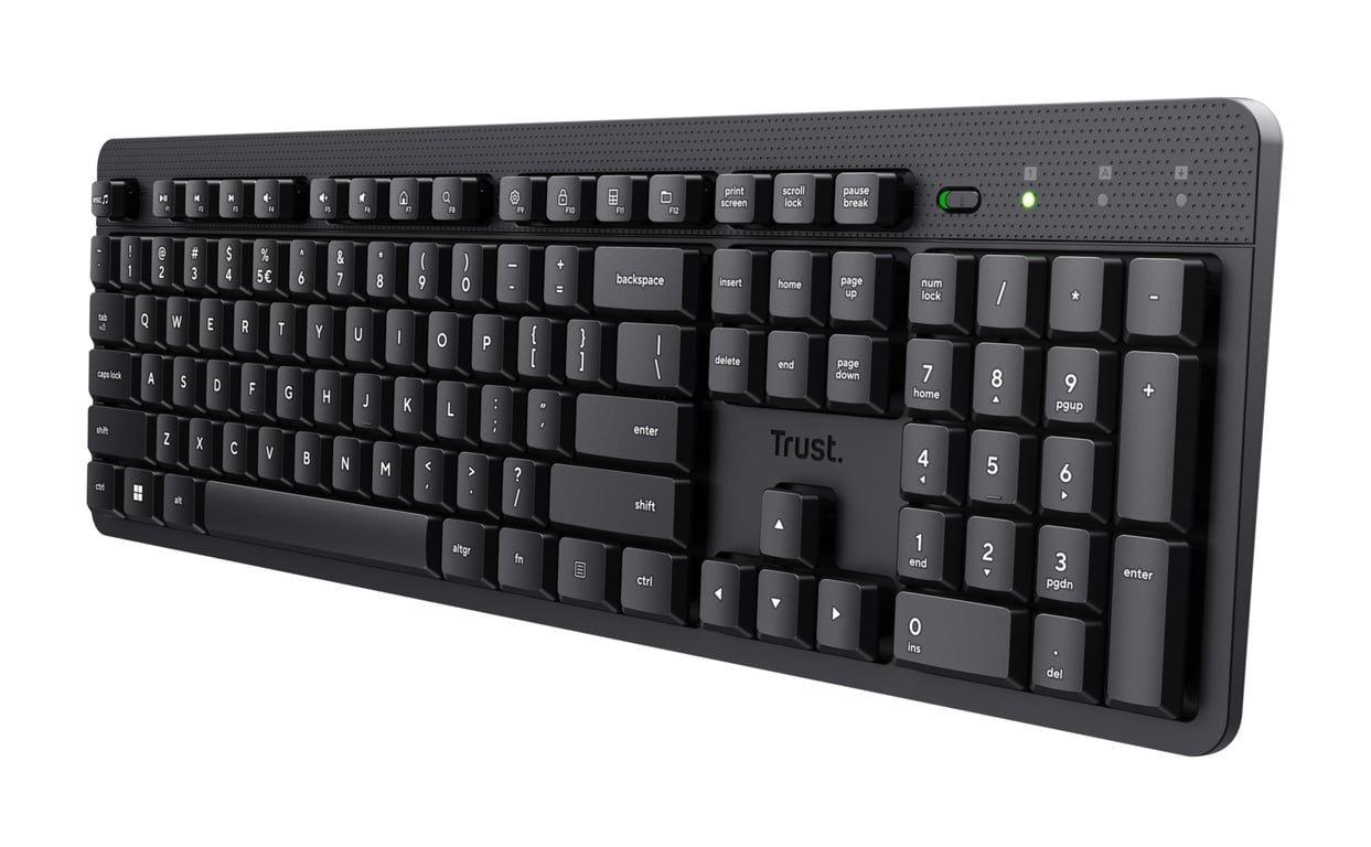 Clavier sans fil silencieux Azerty Trust Ody II
