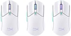 HyperX Pulsefire Haste 2 Core sf - Souris gamer (blanc/vert/violet)