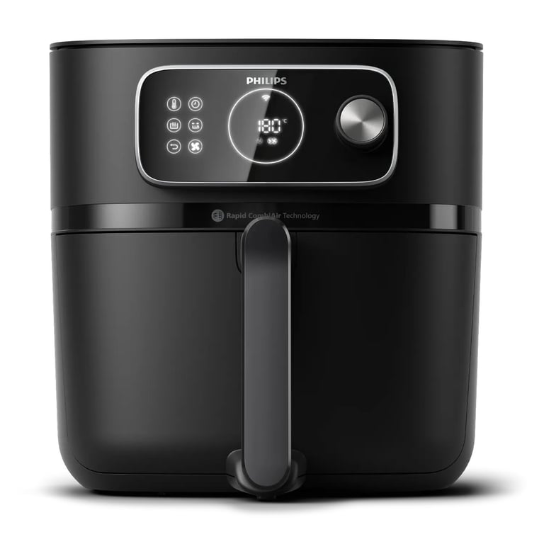 Friteuse À Air PHILIPS HD9876/90 – 2200 W, 8,3 L, 22 Fonctions, Connectée - vue 2