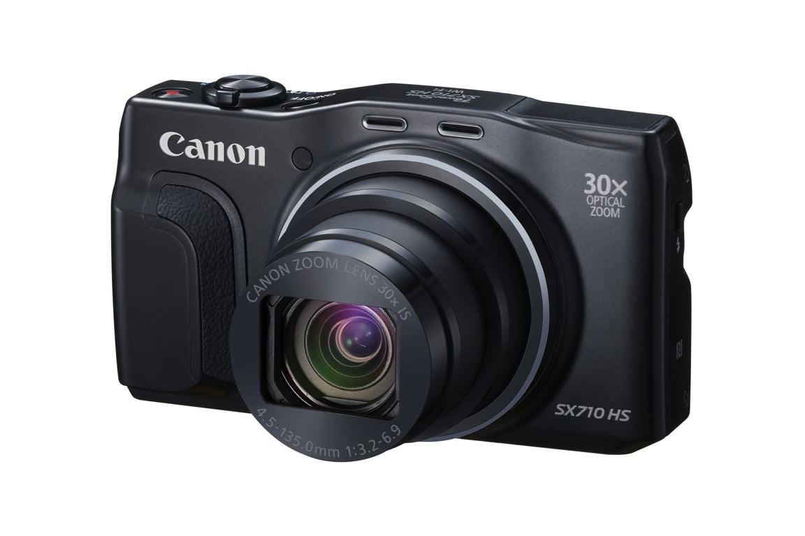 Canon Powershot Sx710 Hs 1/2.3 Appareil-Photo Compact 20,3 Mp Cmos 5184 X 3888 Pixels Noir - Bon État