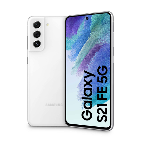 Samsung Galaxy S21 FE (5G) 128 Go, Blanc, débloqué