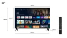 TCL S54 32S5409A TV 81,3 cm (32'') HD Smart TV Wifi Noir