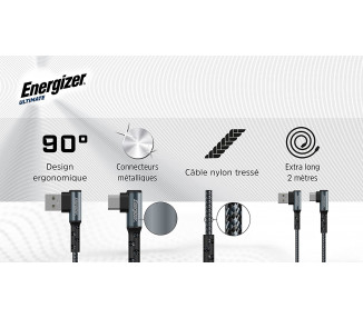 Cavo angolato - USB-C - 2 m