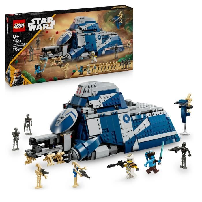 Star Wars 75435 The Clone Wars Le MTT des Séparatistes de la Bataille de Felucia - Neuf