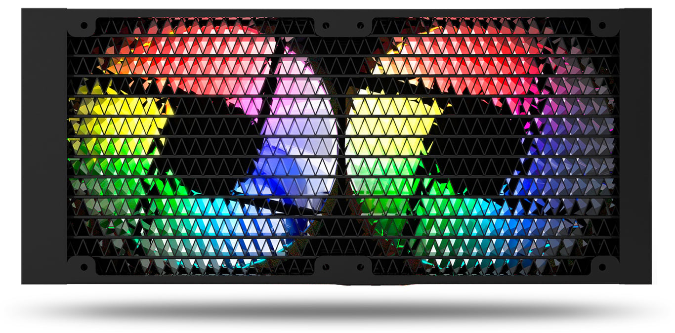NOX Hummer H 240 Processeur Refroidisseur de liquide tout en un 12 cm 1 pièce Neuf - vue 2