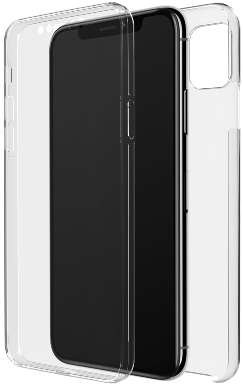 Coque de protection 360° Clear pour iPhone 11 Pro Max, transparent