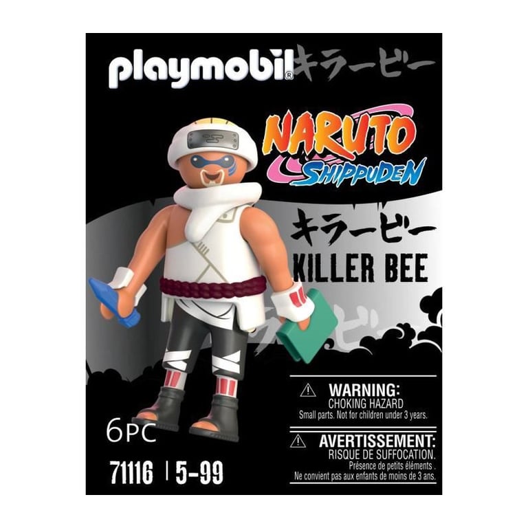 PLAYMOBIL 71116 Killer B Naruto Shippuden Héros issu de manga ninja Neuf - vue 3