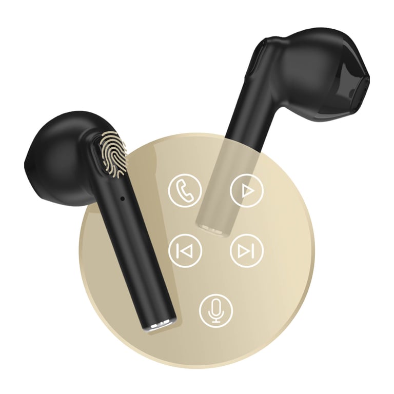 Oreillette Bluetooth Akashi Altsilearb avec Boîtier de Charge Intégré Autonomie 12h Bluetooth 5.0 Neuf - vue 7