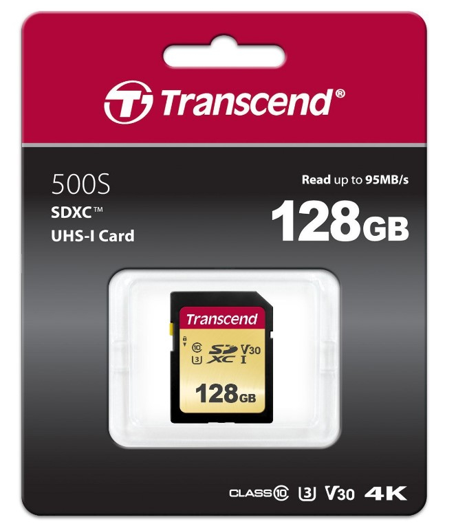 Transcend 128GB UHS-I U3 SD SDXC Clase 10