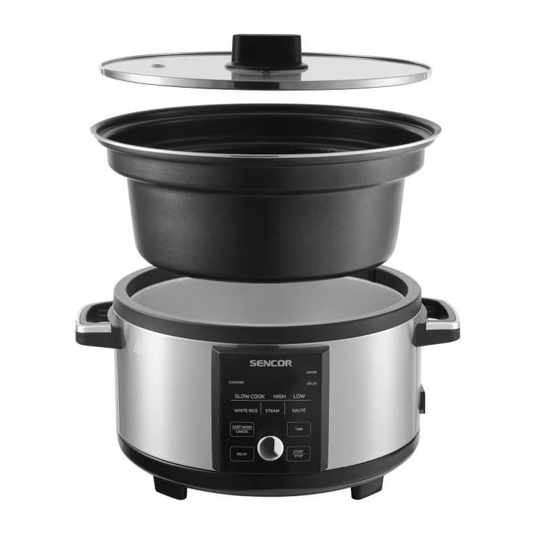 Mijoteuse SENCOR SPR 5520SS – 5.5 L, 5 Programmes de Cuisson - vue 4