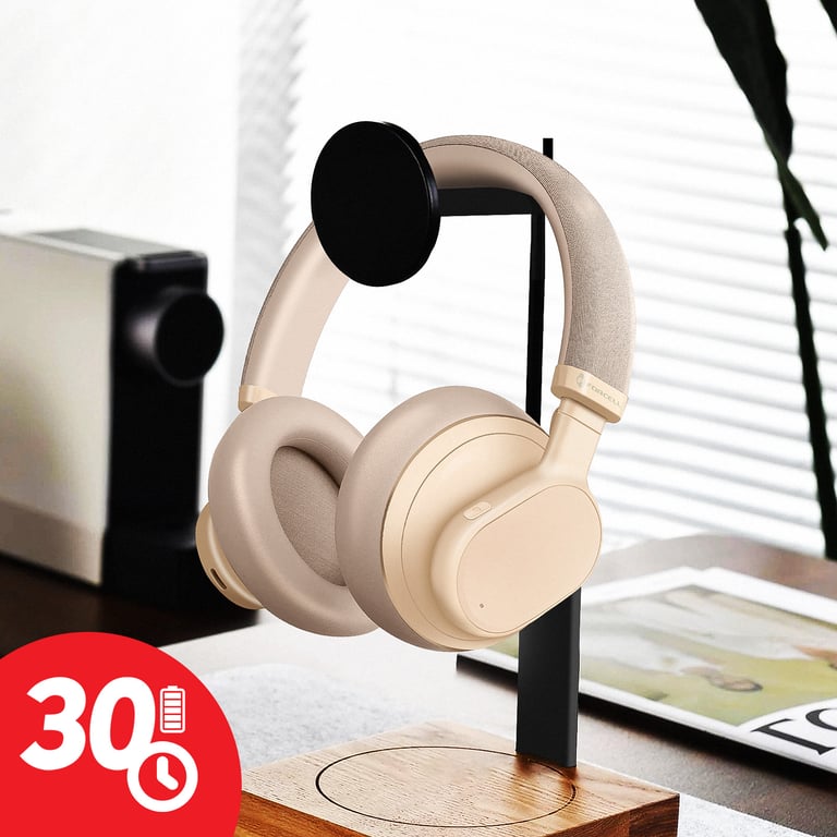 Casque Audio Bluetooth à Réduction de Bruit Autonomie 30 Heures Neuf - vue 6