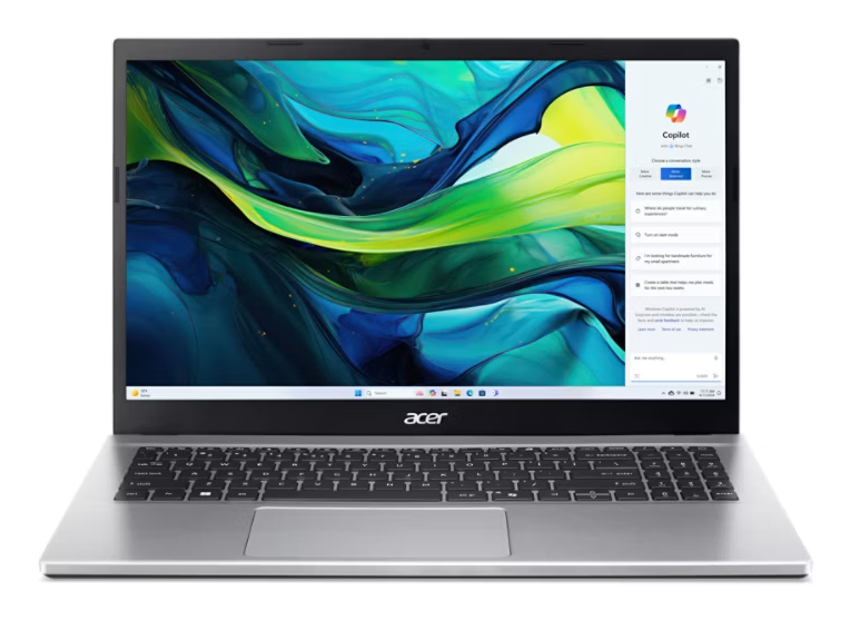 PC portable Acer Aspire Go 15 AG15 42P R38D 15 6 AMD Ryzen™ 7 RAM SSD pur - vue 4