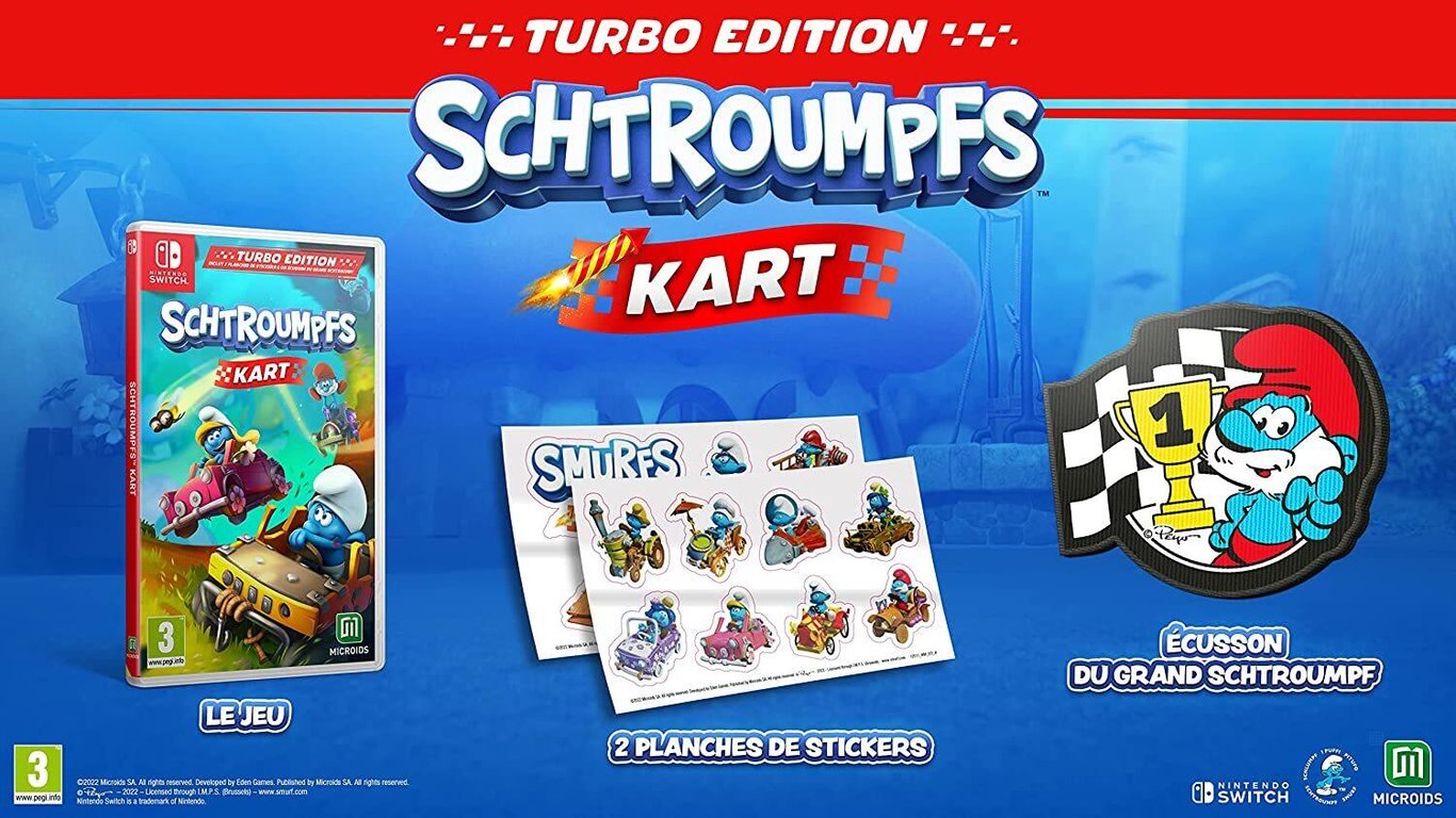 Schtroumpfs Kart Jeu PS4 - vue 4