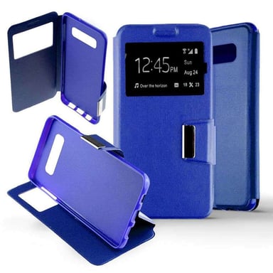 Etui Folio Bleu compatible Samsung Galaxy S10