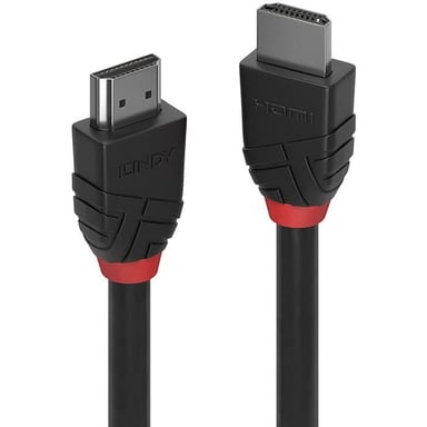 LINDY Cable HDMI de alta velocidad - Línea negra - 3m