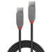 Lindy 36694 Cavo USB 2.0 3 m USB A Nero, Grigio