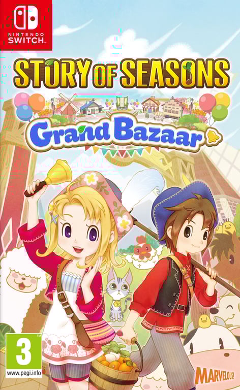 Marvelous STORY OF SEASONS : Grand Bazaar - Neuf
