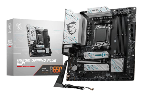 MSI B650M GAMING PLUS WIFI carte mère AMD B650 Emplacement AM5 micro ATX