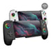 Mars Gaming MGPX, Gamepad Bluetooth 5.0 2en1, RGB Neon, Vibración Dual y Función Turbo, Soporte Smartphone Hasta 6.8'', Mando Multifunción Compatilidad