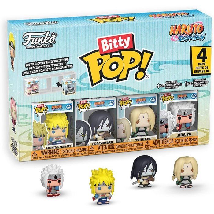 Figurine Funko Bitty POP! Naruto Shippuden Team 2 4 Pack Vinyle - vue 10