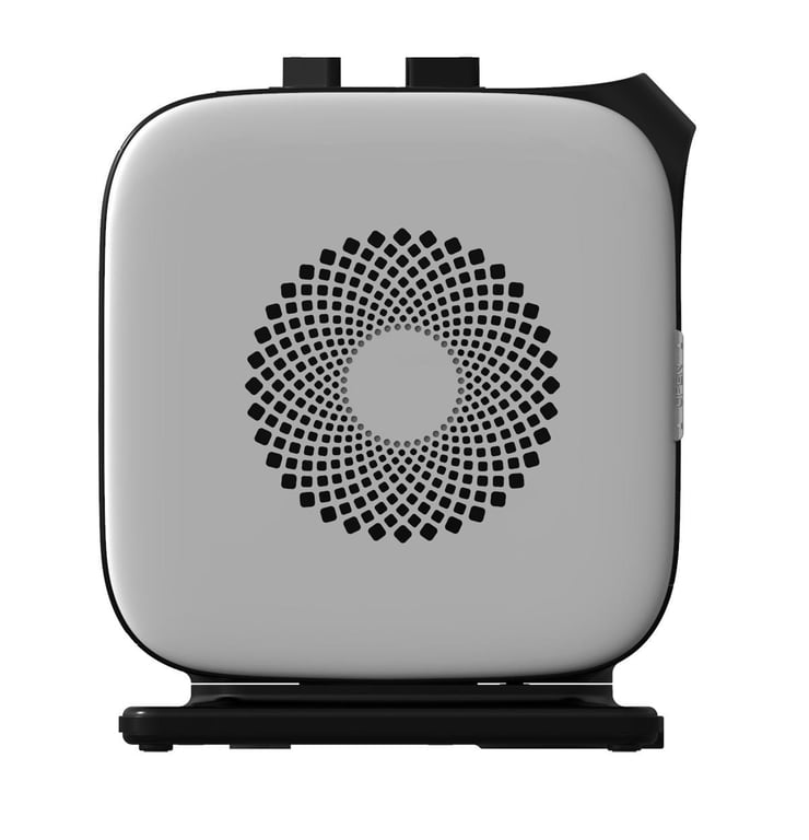 Midea Nty15 19Cae Chauffage soufflant basse consommation Ptc en céramique portable énergiquement efficace avec thermostat rég