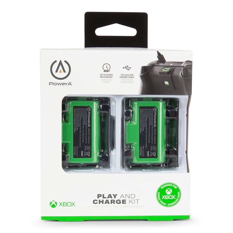 Kit Play & Charge POWER A XBPW0119 01 Pour manettes sans fil Xbox Series X - vue 6