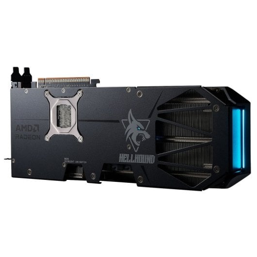 PowerColor Hellhound AMD Radeon RX 9070 XT GDDR6 OC Neuf - vue 2