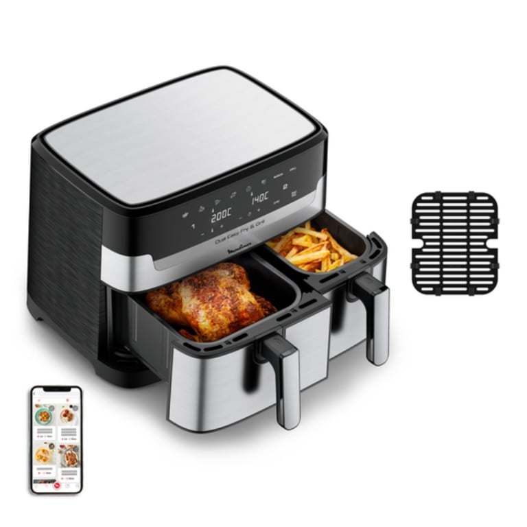 Friteuse Sans Huile Moulinex EZ905D20 – 8,3L, 2450W, 8 Programmes Automatiques - vue 3