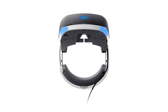 Sony PlayStation VR Pantalla con montura para sujetar en la cabeza 610 g Negro, Blanco