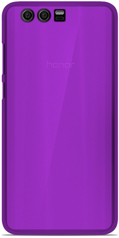 Coque silicone unie compatible Givré Violet Huawei Honor 9