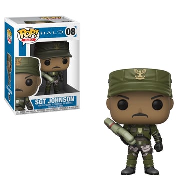 FUNKO Pop Halo: S1- Sgt. Johnson