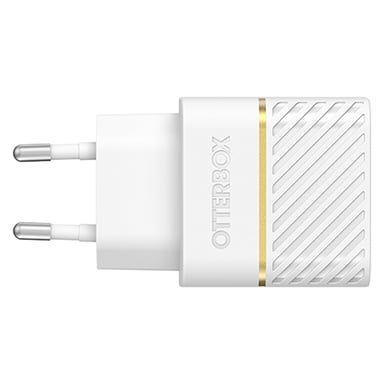 OtterBox EU Wall Charger 30W GaN - 1X USB-C 30W USB-PD, Cloud Dust White