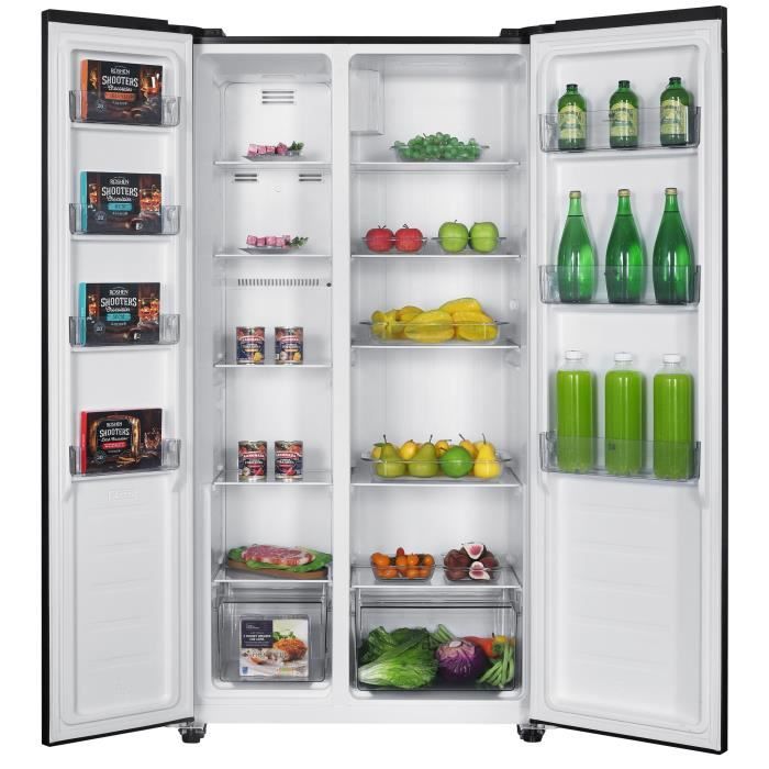 Réfrigérateur side by side CONTINENTAL EDISON Total No Frost Classe E - vue 5