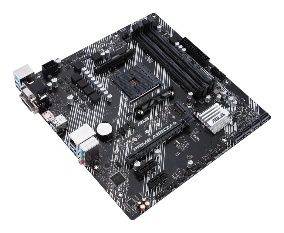 ASUS PRIME A520M-A II/CSM AMD A520 Emplacement AM4 micro ATX - Neuf