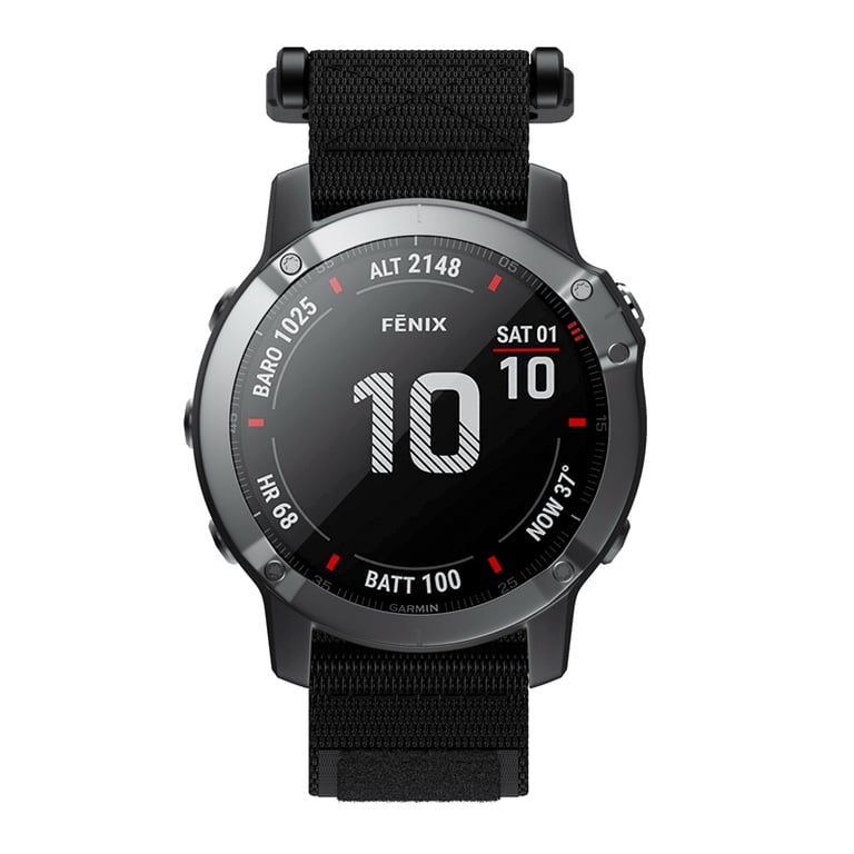 Bracelet en nylon pour Garmin Fenix 6X5X33 HRD2 CharlieDescent MK2 Neuf - vue 2