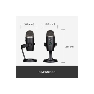 Microfono USB Logitech Blue Yeti Nano