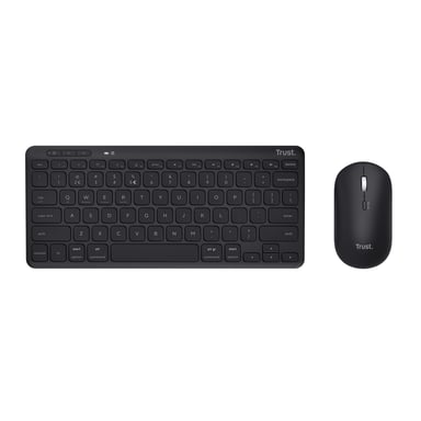 Trust Lyra teclado Ratón incluido Hogar Bluetooth QWERTY Español Negro