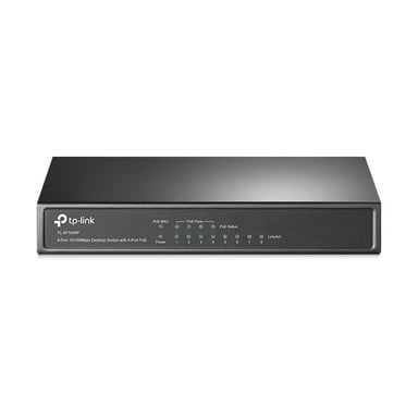 TP-Link TL-SF1008P No administrado Fast Ethernet (10/100) Energía sobre Ethernet (PoE) Negro