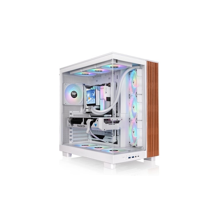 Thermaltake View 380 XL WS ARGB Snow Midi Tower Blanc - Neuf