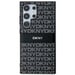Custodia DKNY Mono Stripe Leather per Samsung Galaxy S24 Ultra, nera
