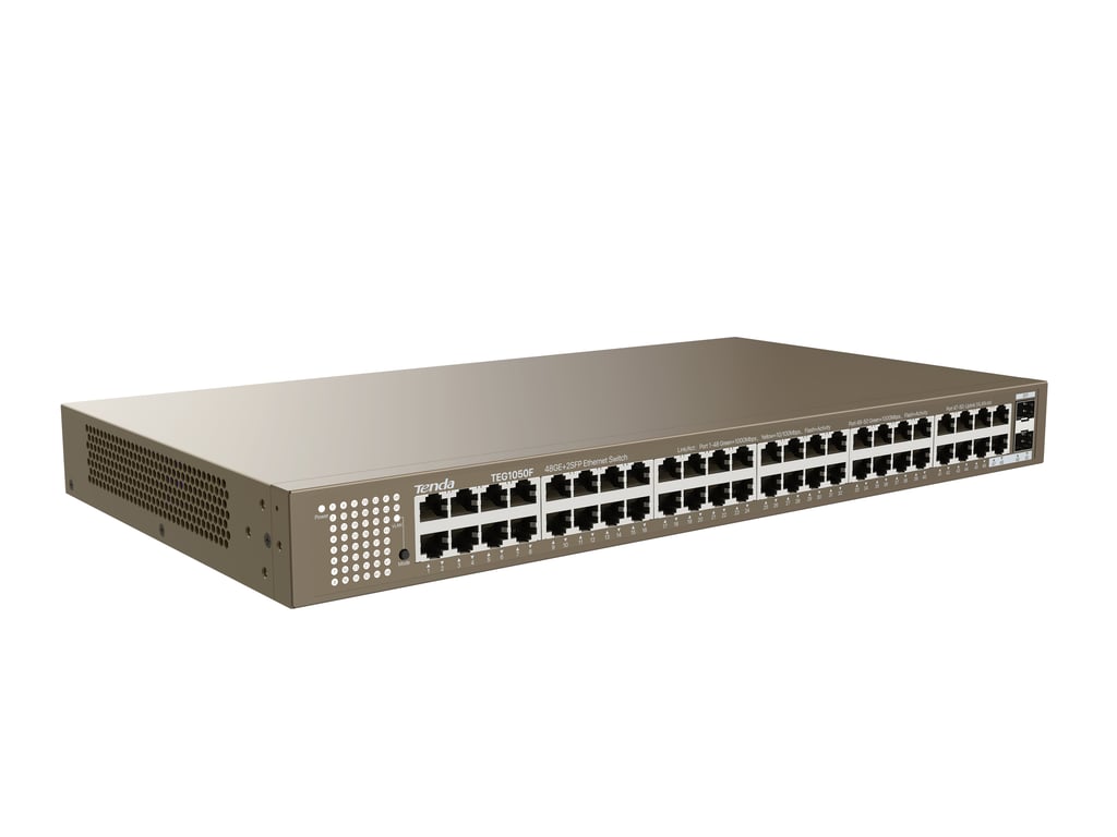Tenda TEG1050F commutateur réseau Non géré Gigabit Ethernet 101001000 Neuf - vue 2