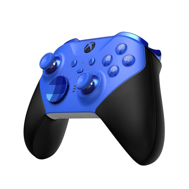 Microsoft Xbox Elite Series 2 - Core Noir, Bleu Bluetooth/USB Manette de jeu Analogique/Numérique PC, Xbox One, Xbox One S, Xbox One X, Xbox Series S, Xbox Series X - Neuf