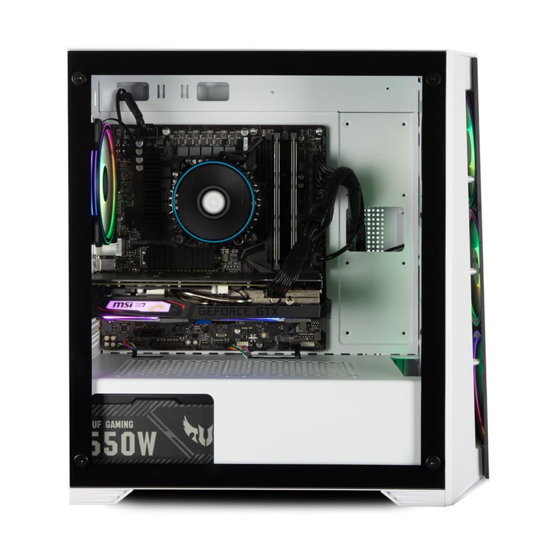 PC Gamer complet Nitropc Pack Silver Plus - Intel i5-12400F, RX 6500 XT 4Go, RAM 16Go, M.2 1To, Windows 11, WiFi - Écran 24