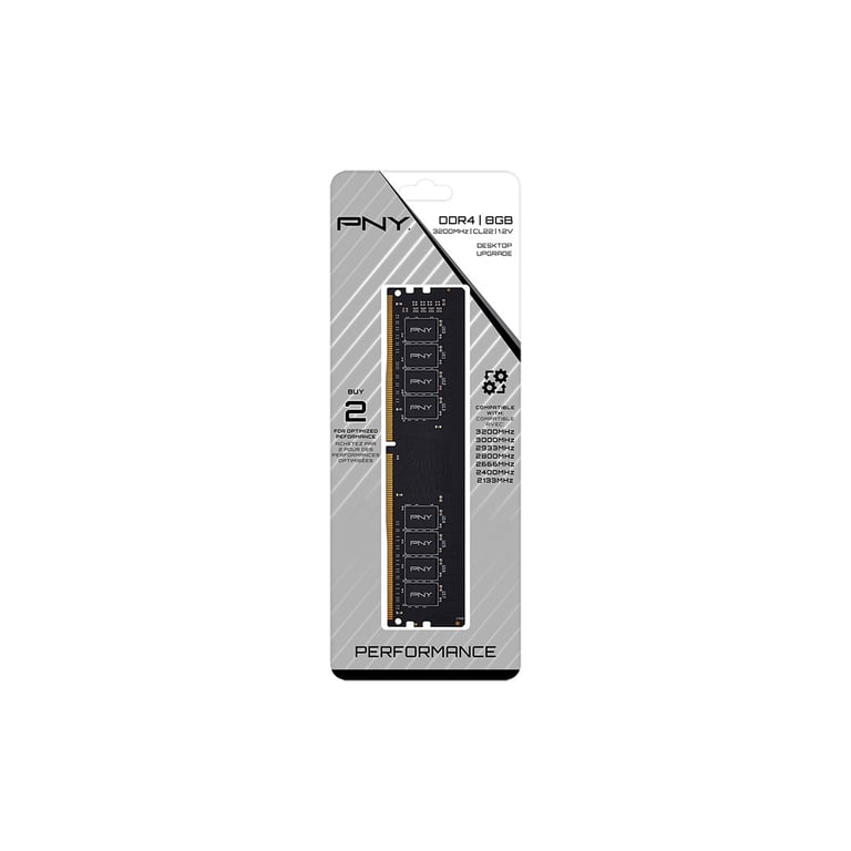 PNY MD8GSD43200 TB module de mémoire 8 Go 1 x 8 Go DDR4 3200 MHz Neuf - vue 3