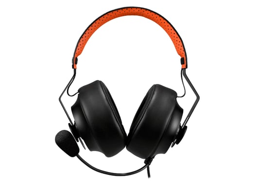 COUGAR Cuffie da gioco Phontum S con archetto Play Nero, Arancione