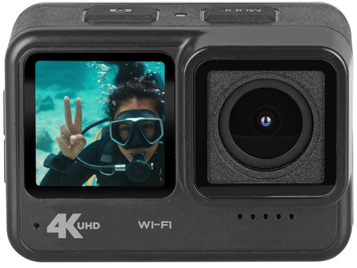 Trevi GO 2600 4K caméra pour sports d'action 20 MP 4K Ultra HD CMOS Wifi 116 g