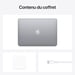 MacBook Air M1 (2020) 13.3', 3.2 GHz 512 Go 16 Go  Apple GPU 8, Gris sidéral - AZERTY