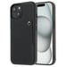 Selencia Coque Riva avec porte-cartes pour Apple iPhone 15 - Noir