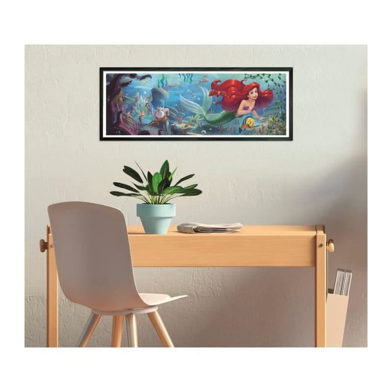 CLEMENTONI - Compact 1000 pieces Panorama - La Petite Sirene - Neuf