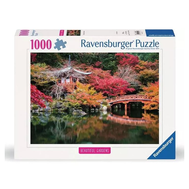 Puzzle 1000 pièces Le Daigo ji Kyoto Japon Ravensburger France - vue 2